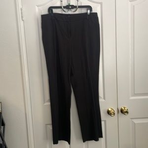 Curvy fit apt 9 work pants size 16 dark grey